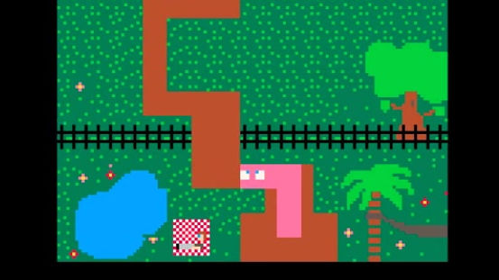 Line Run Video Game